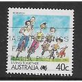 AUSTRALIA 1988 LIVING TOGETHER CARTOONS 40c REC...