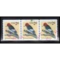Used 3045 2c Red-Headed Woodpecker Very FineStr...