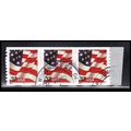 Used 3632 37c U.S. Flag Very Fine CNP+1 Left 22...