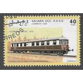 1992 40PTS 'SAHARA OCC. - TRAINS' C.T.O FINE US...