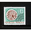 FRANCE 1964 PRE - CANCELS GALLIC COIN SG 1648 4...