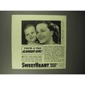 1940 SweetHeart Soap Ad - You're a 1960 Glamour...