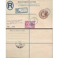 Gold Coast Africa 1950 REGISTERED Postal Sta. A...