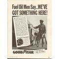 GOODYEAR 1937 Style WWH truck fuel oil hose rub...