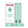 Tabletop Football Subbuteo Box Label SV Werder ...