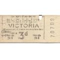 London Transport BMR Machine Ticket - Victoria ...