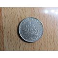 France Republic 1967 1 Franc Coin
