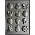 Sweet Creations Cookie Mold Sheet, 12 Designs N...