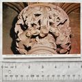 1983 postcard Southwell Minster, Carved Capital...