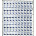 Alden Partridge Sheet of One Hundred 11 Cent Po...