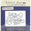 Tattered Lace. Best Wishes Die. Die Cutting Car...