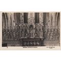 ED 483 LICHFIELD CATHEDRAL REREDOS. RP POSTCARD