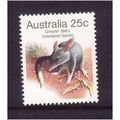 AUSTRALIA 1982 SG789 25c COMMON REBBIT BANDICOO...