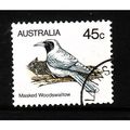 AUSTRALIA 1980 SG737 45c MASKED WOOD SWALLOW FI...