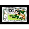 SOUTH AFRICA 1989 RUGBY 40c SOUTH AFRICA V NEW ...