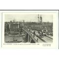 LONDON London Bridge & LCC Steamer Postcard (Co...