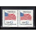 2890 32c G Old Glory Very Fine MNH CNP Left A22...