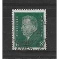 Germany.SG428 8pf Pres Ebert (Green).Fine Used....