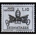 Vatican 1968 Papal Arms 10L MNH Stamp