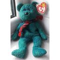 Wallace, TY Beanie Baby, 1999, PE, Tush Tag