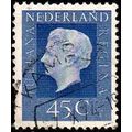 Netherlands 1972 Queen Juliana 45c Used Stamp