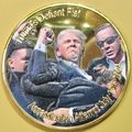 Donald Trump's Defiant Fist. Challenge Coin. 1....