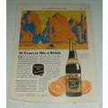 1930 Mission Dry Sparkling Orange Soda Ad, art ...
