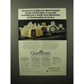 1974 Westclox Quartzmatic Watches Ad - Heart Beats