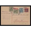 Germany Postal Card 1922 Munchen uprated to Aus...