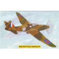 Artist Drawn Bolton Paul Defiant Military Aircr...