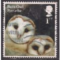 GB 2018 QE2 1st Owls ' Barn Baby ' used SG 4087...