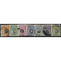 1918/1922 7 different values - #2 fine used (o)