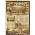 Brunigbahn Switzerland Victorian Travel Poster ...