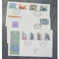 GB STAMPS FDC 3x 1975 14k ~~L@@K~~