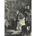 POPE HEARING PRIVATE MASS IN THE SISTINE CHAPEL...