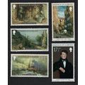 Guernsey Christmas Peter Le Lievre Paintings 5v...