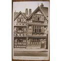 1961 postcard Harvard House, Stratford on Avon