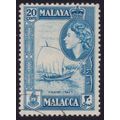 MALACCA 1957 20c Sc#51 USED @N294