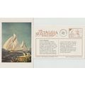Postcard Sailing Yacht Cowes Regatta 1890s Isle...