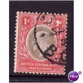 British Central Africa 1903 SG 59 1d GREY AND C...