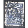 Colombia stamps 1917 - SG360 - 4c Santander - used