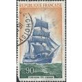 FRANCE, SEA, Newfoundland sailer "Cote d'Emeraude, orange 1972, 0.9F