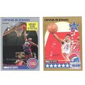 1990-91 Hoops TWO Dennis Rodman basketball card...