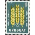 URUGUAY, Global campaign aganist hunger, blue-g...