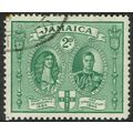 Jamaica 1945 New Constitution 2d Green SG135 FU