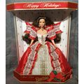 Mattel 1997 Happy Holidays Barbie With Red And ...