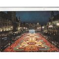 Bruxelles Grand Place Flower Carpet Postcard un...