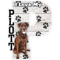 I Love My Plott Fridge Magnet