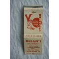 Old Matchbook cover Marjans Deli, Santa Monica,...