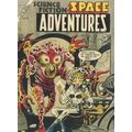 1950s Space Adventures Comic Book Time Travel M...